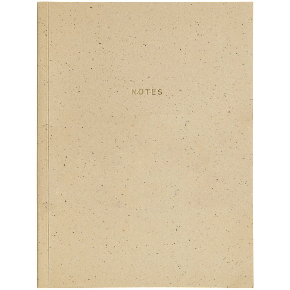 Plain notebook 15 x 20 cm - Paper Poetry - Cappuccino softcover 100 g
