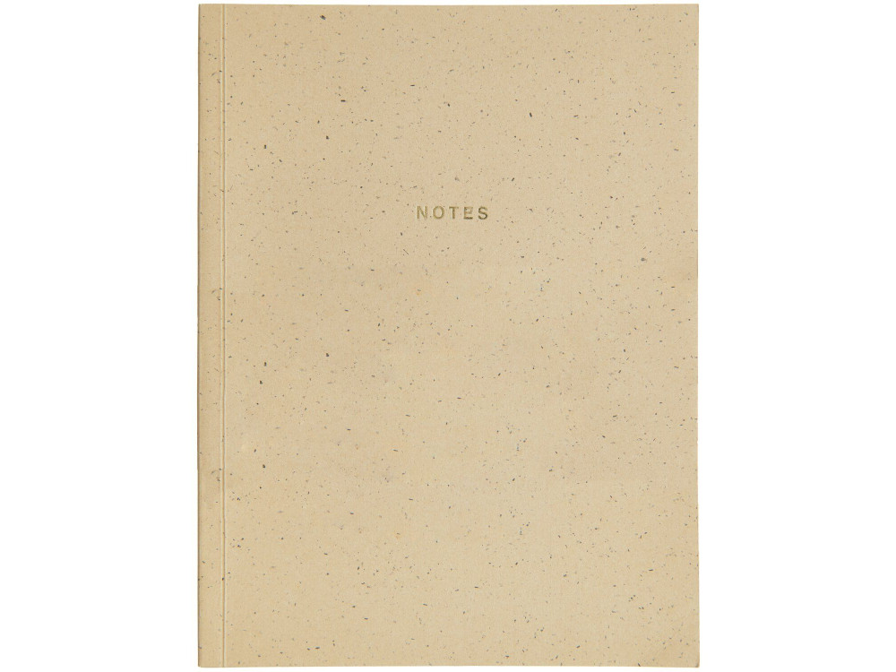 Plain notebook 15 x 20 cm - Paper Poetry - Cappuccino softcover 100 g