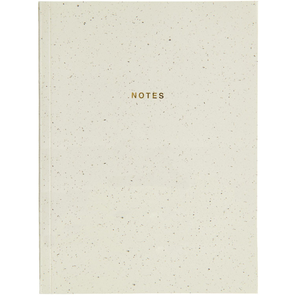 Plain notebook 15 x 20 cm - Paper Poetry - Ivory softcover 100 g