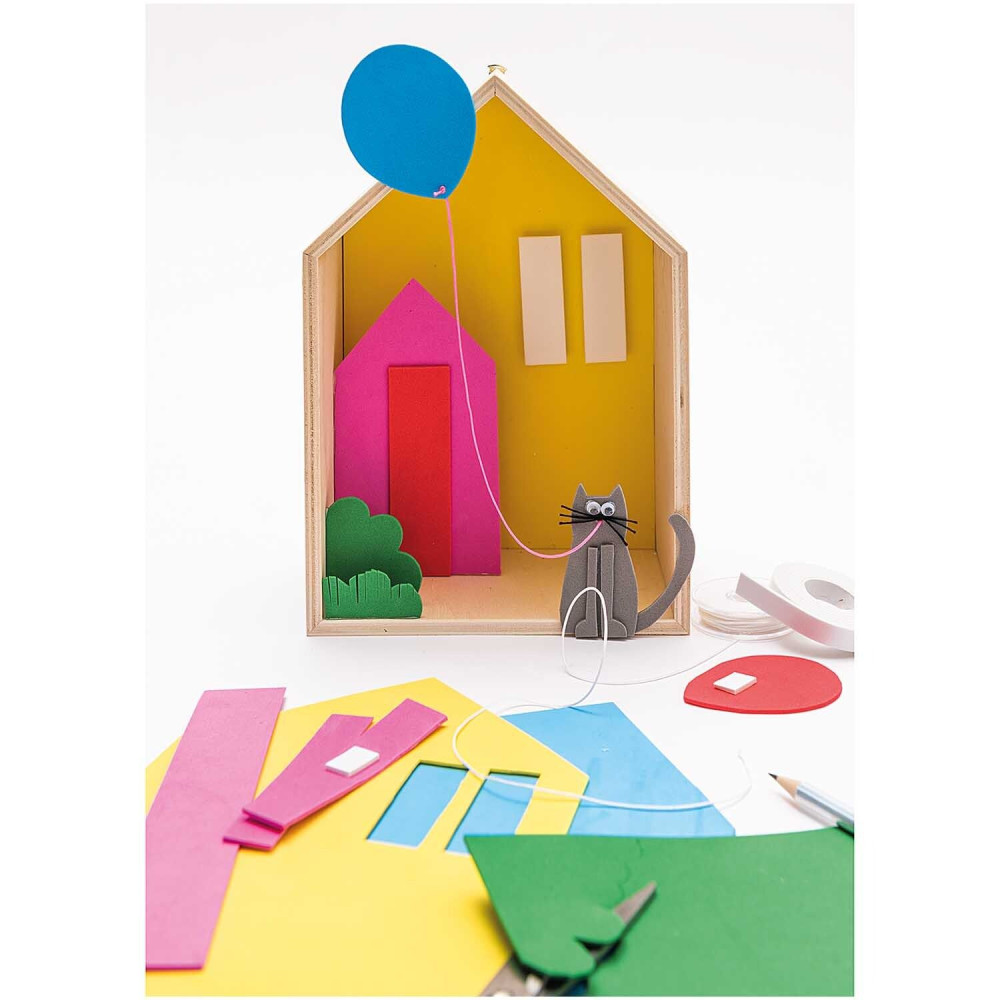 Set of rubber sponge 20 x 30 cm - Paper Poetry - 2 mm 10 pcs.