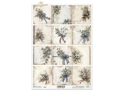 Decoupage rice paper A4 - ITD Collection - R2664