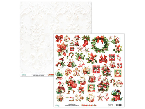 Elements for cutting 30,5 x 30,5 cm - Mintay - Holly Jolly
