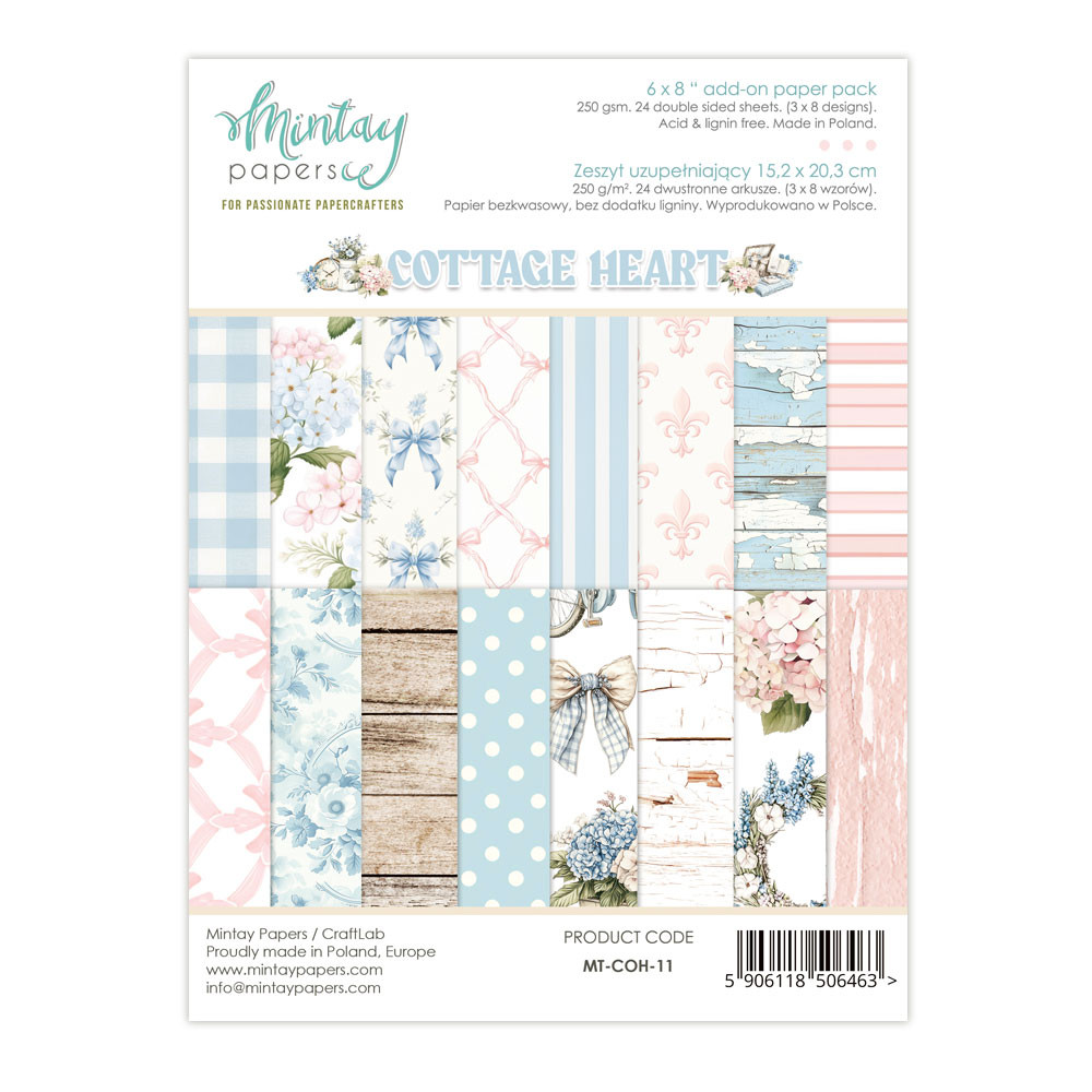 Add-on paper pack - Mintay - Cottage Heart