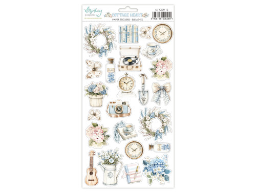 Set of paper stickers 15,2 x 20,3 cm - Mintay - Cottage Heart