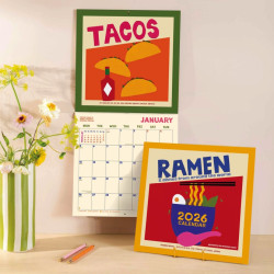 Wall Calendar Dishes Around the World 2026 - Good Tuesday