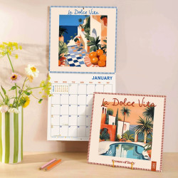 Wall Calendar La Dolce Vita 2026 - Good Tuesday