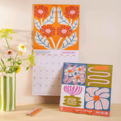 Wall Calendar Les Fleurs 2026 - Good Tuesday