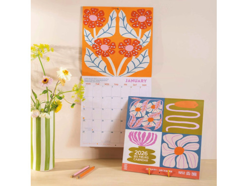 Wall Calendar Les Fleurs 2026 - Good Tuesday