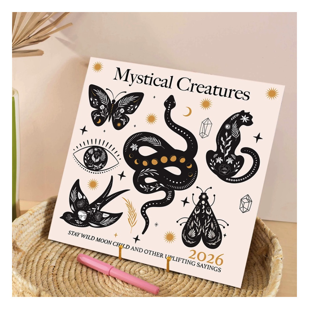 Wall Calendar Mystical Creatures 2026 - Good Tuesday