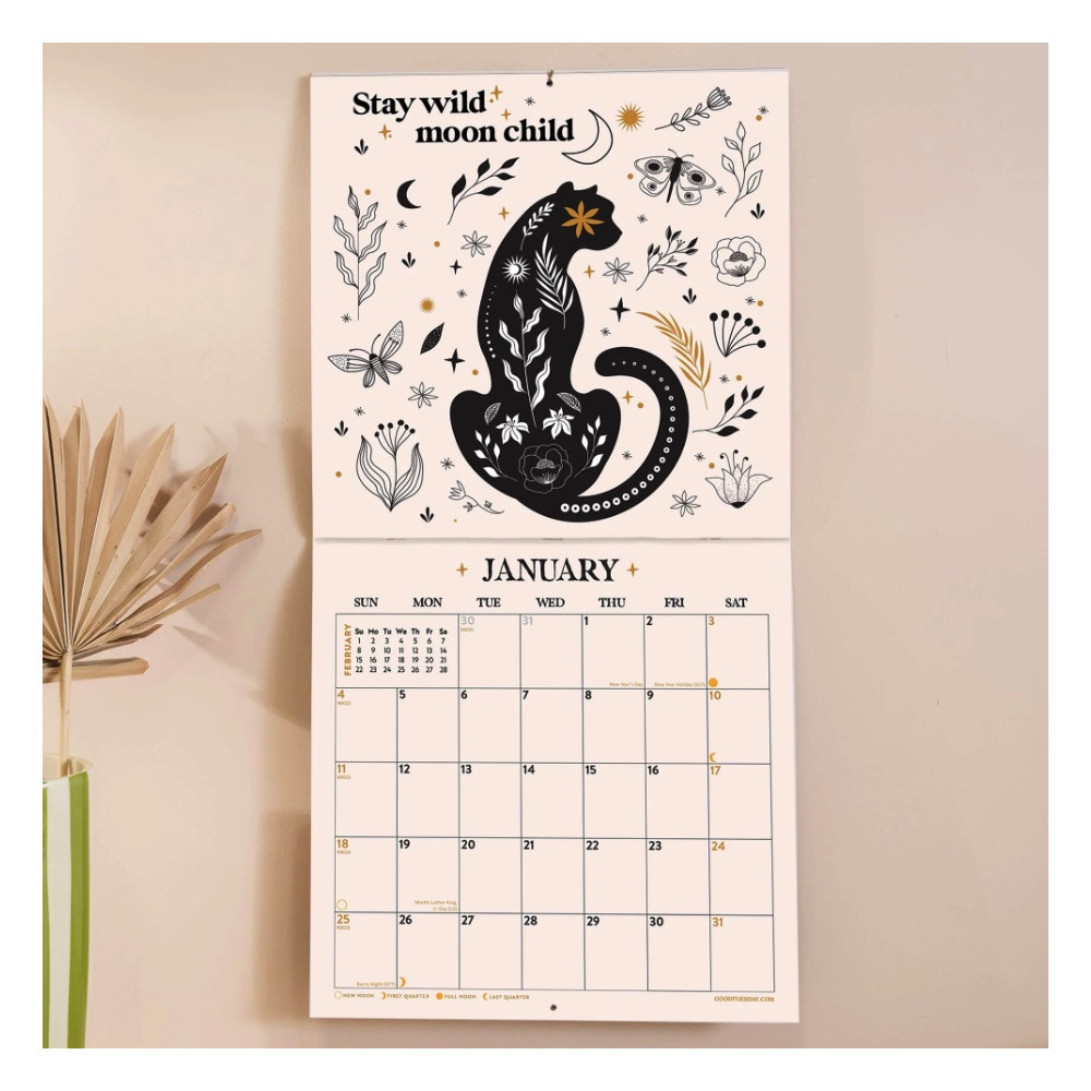 Wall Calendar Mystical Creatures 2026 - Good Tuesday