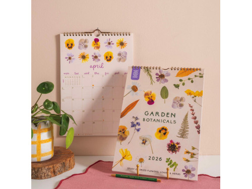 Kalendarz ścienny Garden Botanicals 2026 A4 - Good Tuesday