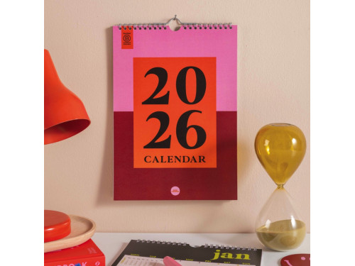 Kalendarz ścienny Bold Block 2026 A4 - Good Tuesday