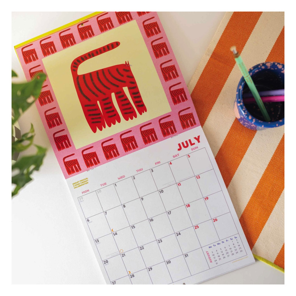 Wall Calendar The Cats 2026 21 x 21 cm - Good Tuesday