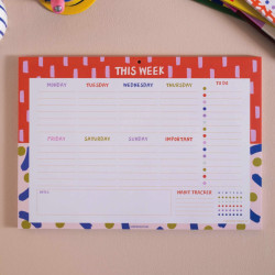 Planner tygodniowy biurkowy Colour Flow A4 - Good Tuesday