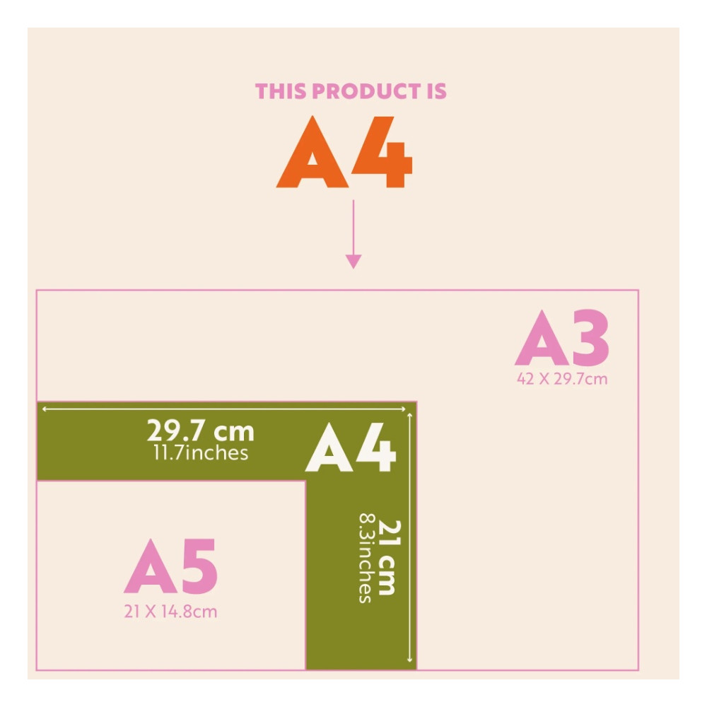 Planner tygodniowy biurkowy Colour Flow A4 - Good Tuesday