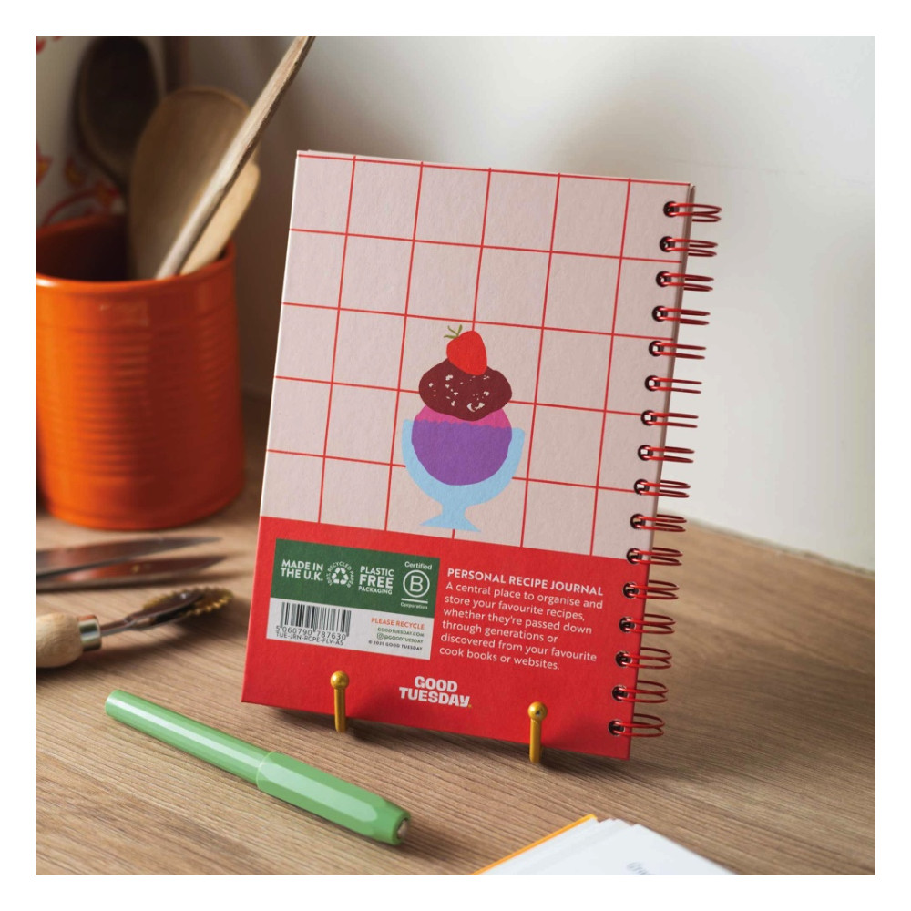 Recipe Book Journal Flavours A5 - Good Tuesday