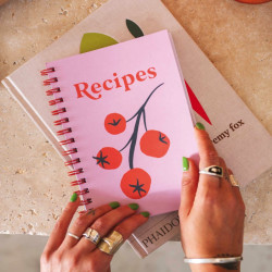 Recipe Book Journal Vine Tomato A5 - Good Tuesday