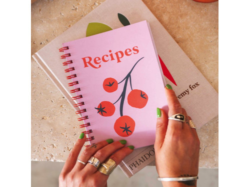 Recipe Book Journal Vine Tomato A5 - Good Tuesday