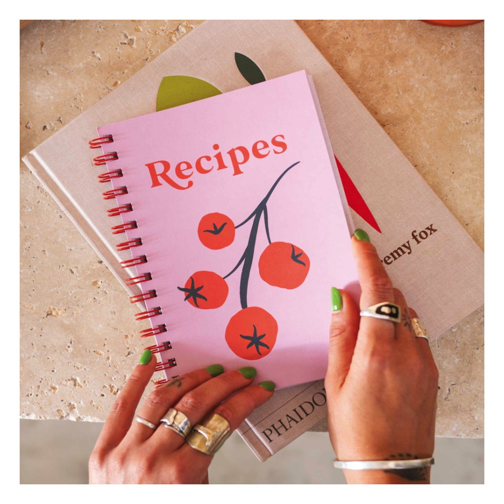 Recipe Book Journal Vine Tomato A5 - Good Tuesday