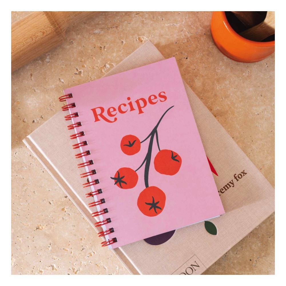 Recipe Book Journal Vine Tomato A5 - Good Tuesday