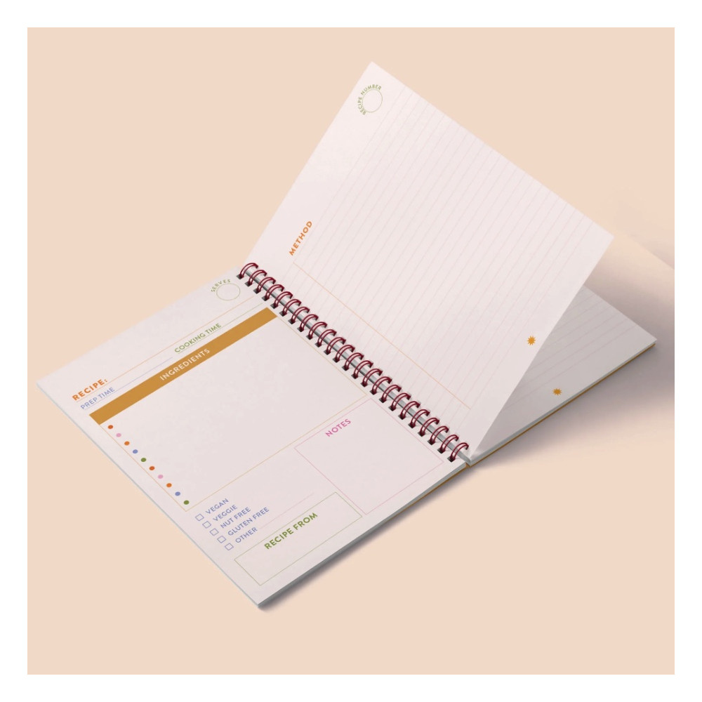 Recipe Book Journal Vine Tomato A5 - Good Tuesday
