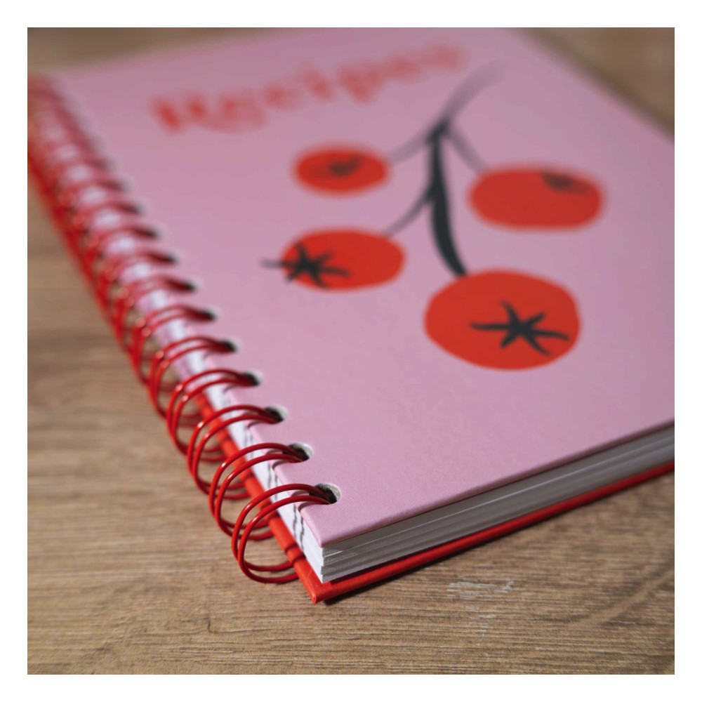 Recipe Book Journal Vine Tomato A5 - Good Tuesday