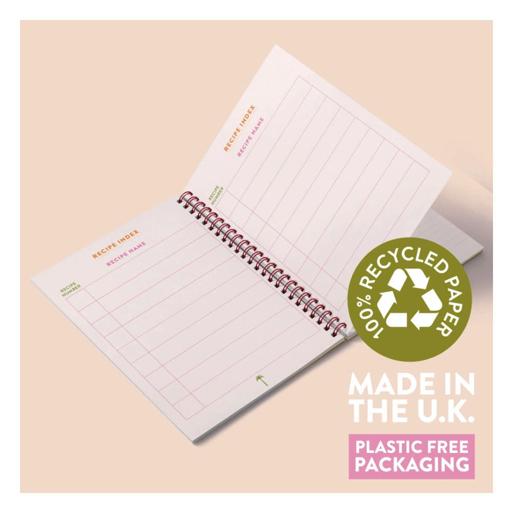 Recipe Book Journal Vine Tomato A5 - Good Tuesday