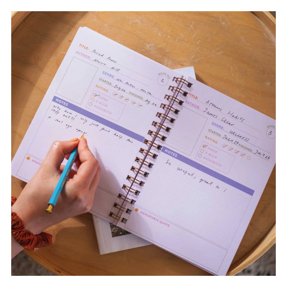 Reading Journal Book Nook A5 - Good Tuesday - hardcover 120 g