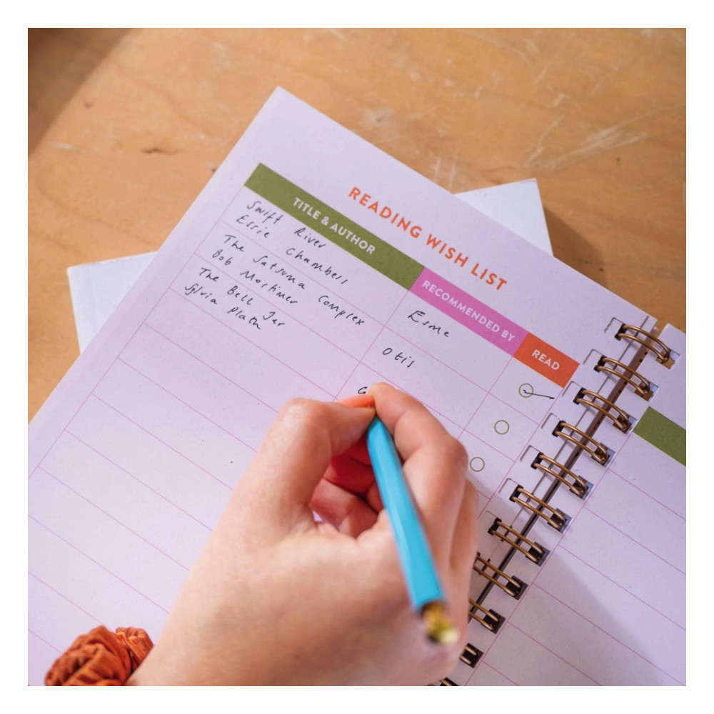 Notatnik Reading Journal Book Nook A5 - Good Tuesday - miękka okładka 120 g