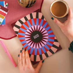 Notebook Boho Burst A5 - Good Tuesday - softcover 90 g