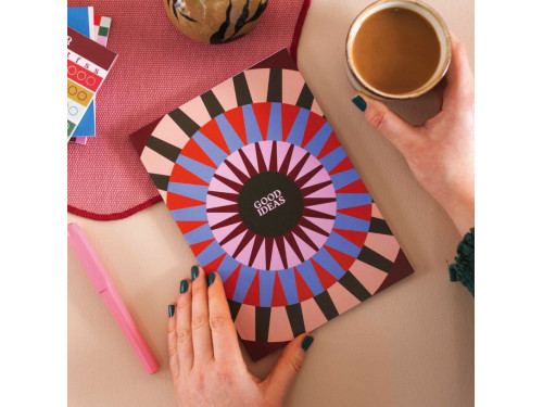 Notebook Boho Burst A5 - Good Tuesday - softcover 90 g