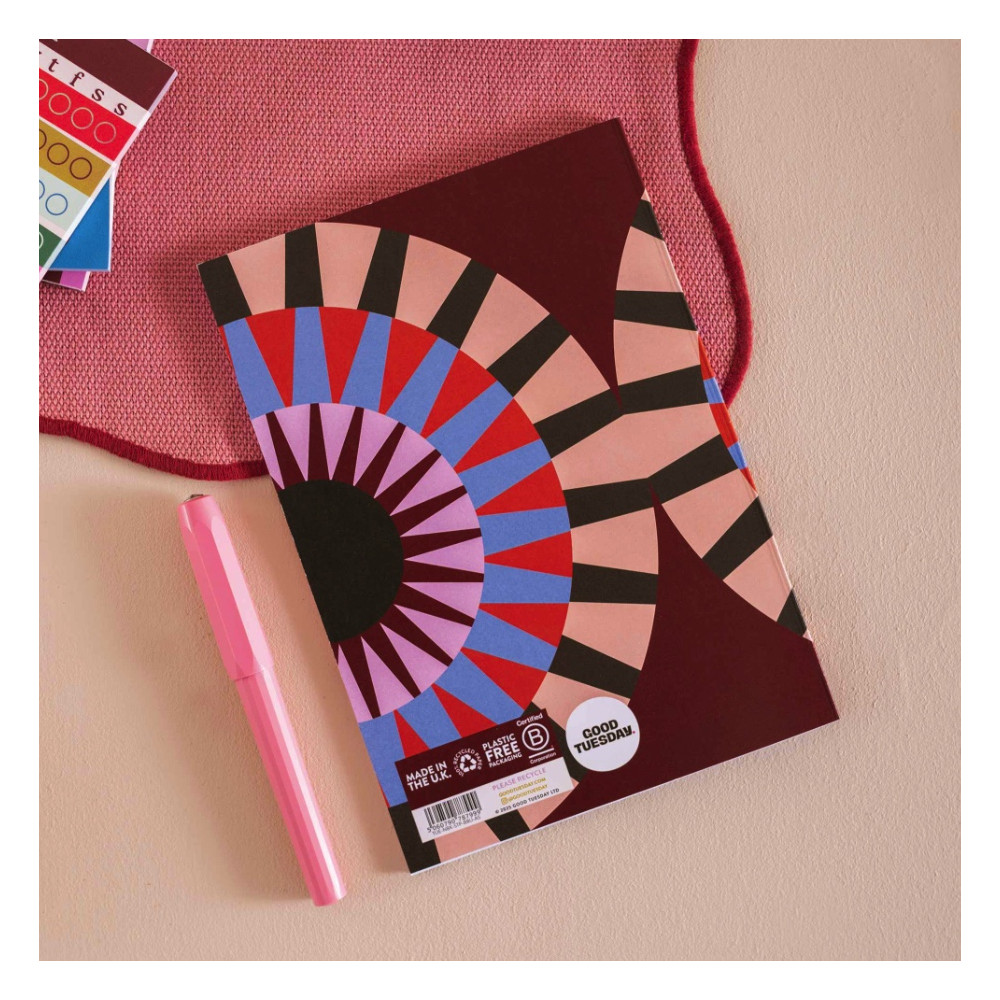 Notebook Boho Burst A5 - Good Tuesday - softcover 90 g