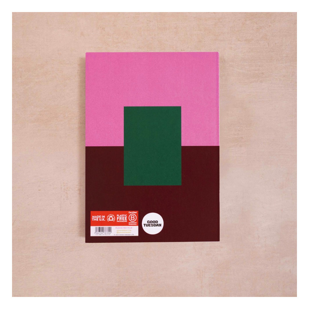 Notebook Bold Block A5 - Good Tuesday - softcover 90 g