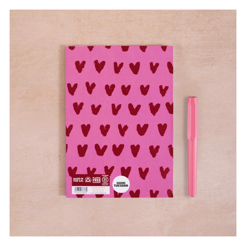 Notatnik Mon Amour A5 - Good Tuesday - miękka okładka 90 g