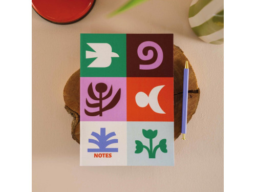Notebook Shapes of Nature A5 - Good Tuesday - softcover 90 g