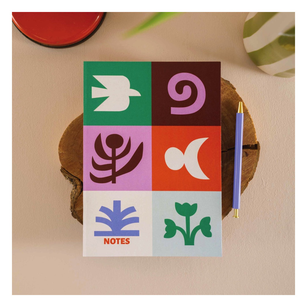 Notebook Shapes of Nature A5 - Good Tuesday - softcover 90 g