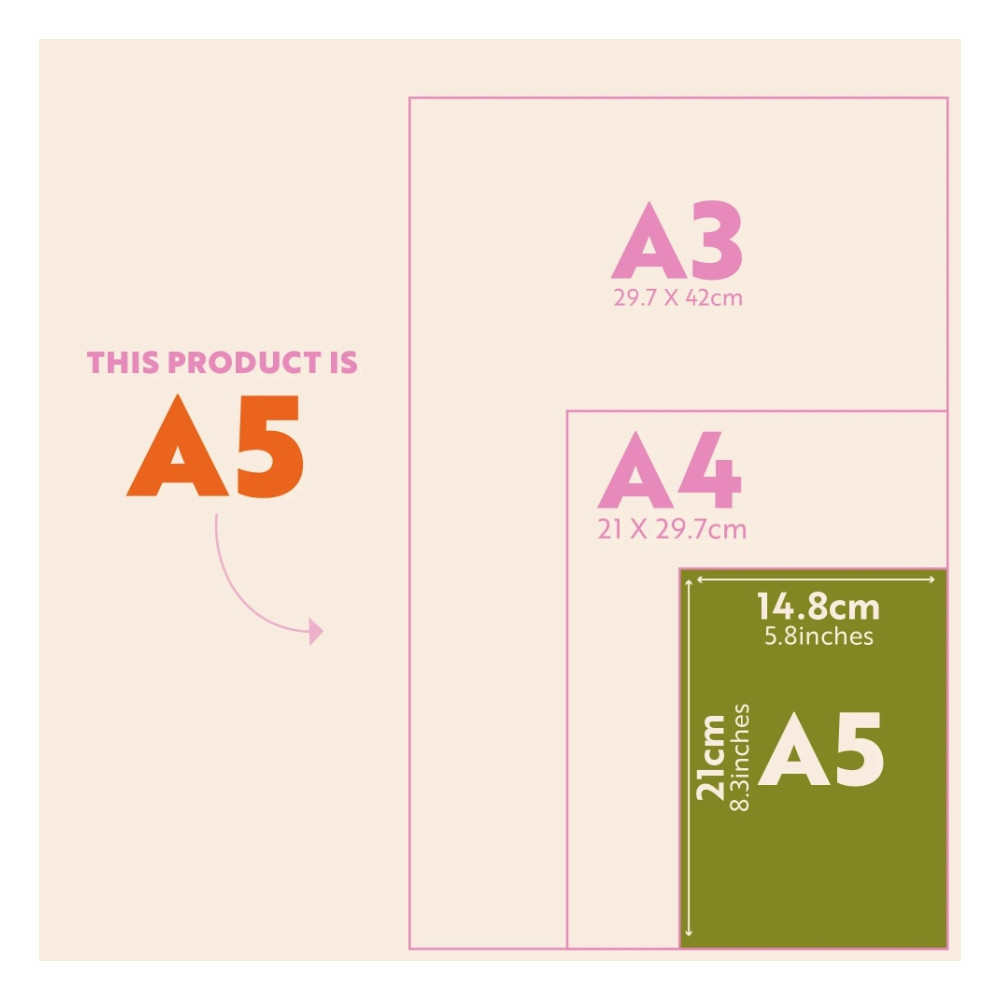 Notebook Pattern Play A5 - Good Tuesday - softcover 90 g