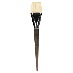 Flat natural bristle 2402F series brush - Renesans - no. 22