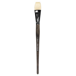 Flat natural bristle 2402F series brush - Renesans - no. 14