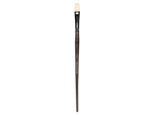 Flat natural bristle 2402F series brush - Renesans - no. 8