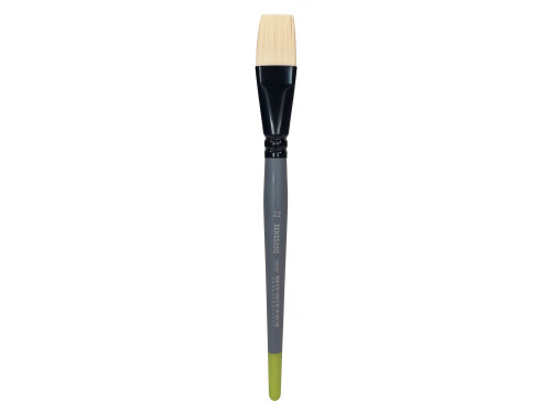 Flat synthetic bristle 1005F series brush - Renesans - no. 22