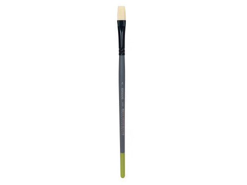 Flat synthetic bristle 1005F series brush - Renesans - no. 8