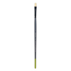 Flat synthetic bristle 1005F series brush - Renesans - no. 4