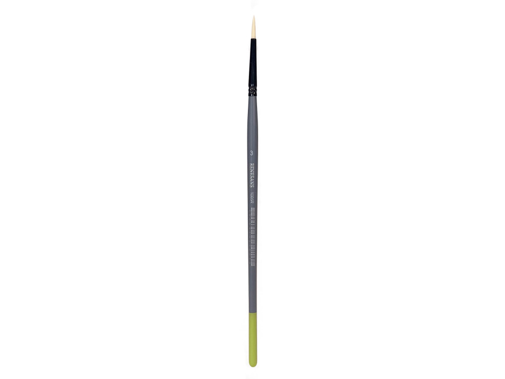 Round synthetic bristle 1005R series brush - Renesans - no. 3
