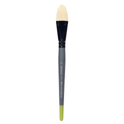 Filbert synthetic bristle 1005FR series brush - Renesans - no. 22