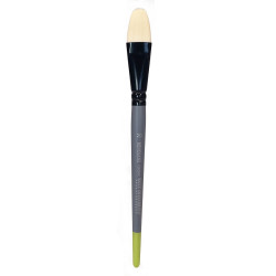 Filbert synthetic bristle 1005FR series brush - Renesans - no. 20