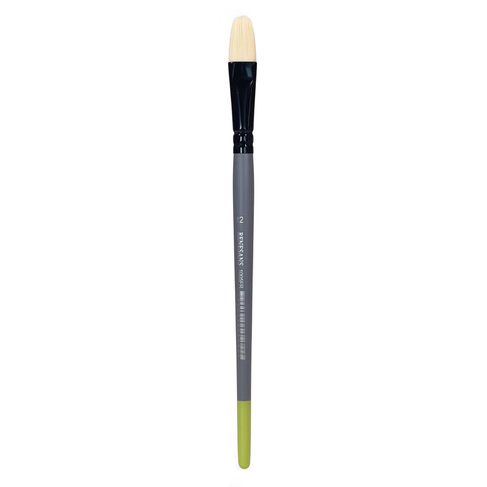 Filbert synthetic bristle 1005FR series brush - Renesans - no. 12
