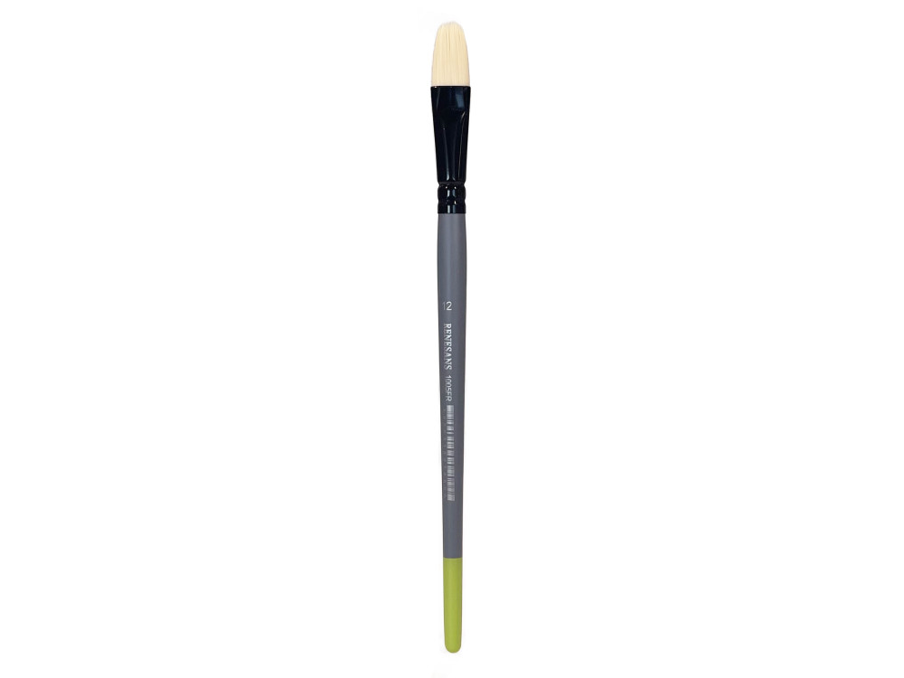 Filbert synthetic bristle 1005FR series brush - Renesans - no. 12