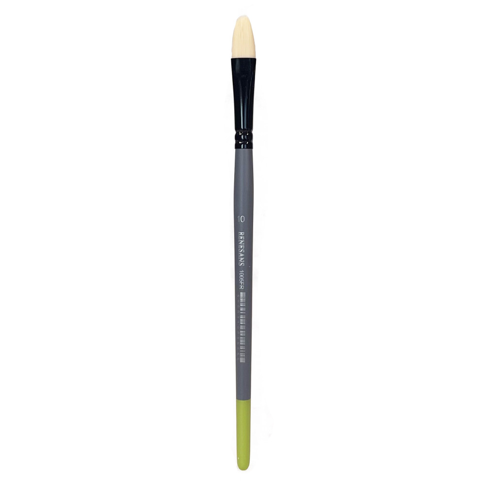 Filbert synthetic bristle 1005FR series brush - Renesans - no. 10