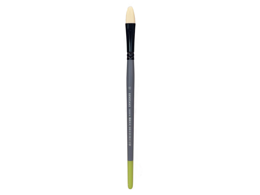 Filbert synthetic bristle 1005FR series brush - Renesans - no. 10